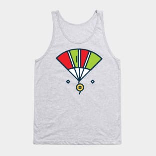 Folding Fan Tank Top